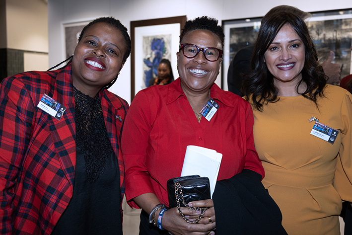 Nana Phiri, Cynthia Griffin, Cicelia van Rooi